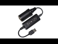 USB a toma hembra de encendedor 5V a 12V