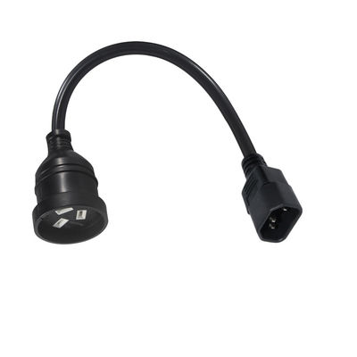 240V 3 Prong IEC 320 C14 Cordón de alimentación eléctrica para una conexión de televisión sin problemas en Australia