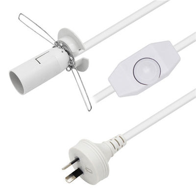 Cable H03VVh2-F 2G*0.75mm2 Lámpara de sal con interruptor y cable de alimentación E14 con enchufe de Australia