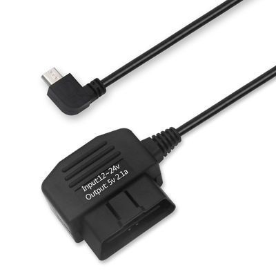 Tensión 12V / 24V Cable USB Laptop PC Cable de carga de energía de sincronización de datos para herramienta de escaneo OBD2 OBD2