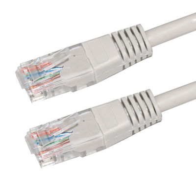 Cable de comunicación Rj45 Ethernet largo Cat 5 Cat 5e Cat 6 Cordón de parche 6 pies