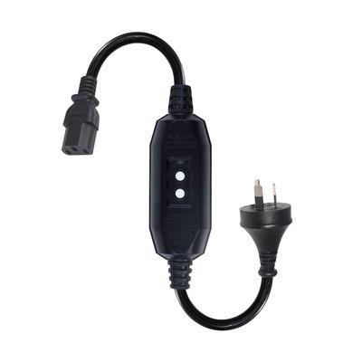 AU 3P a C13 Cordón de alimentación RCD enchufe de seguridad para computadoras Centros de datos con certificación estándar AU