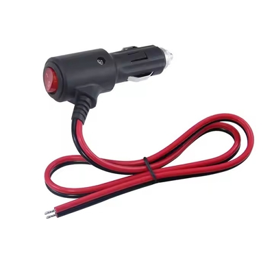 Cable de alimentación de encendedor de cigarrillos de 12V 24V a cable de alimentación de alambre estañado