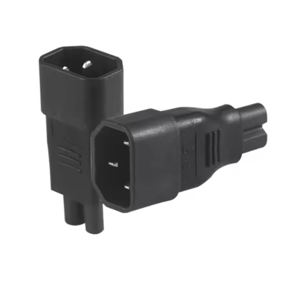 Adaptador de corriente IEC C14 a C7 para portátil, DVD, PS2