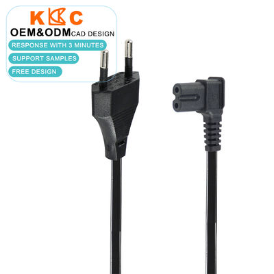 Cable de alimentación de 2.5A EU Schuko a C7 1.8M PVC Industrial