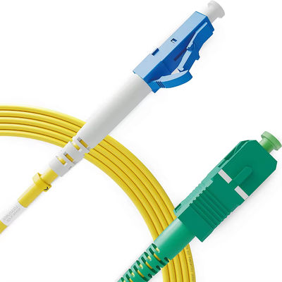 SC LC FC ST 50/125 Jumpers de fibra multimodo 8 núcleo cable óptico de parche 1000m