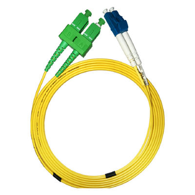 SC LC FC ST 50/125 Jumpers de fibra multimodo 8 núcleo cable óptico de parche 1000m