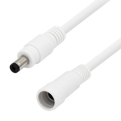 1Cables de extensión de adaptador de alimentación de corriente continua de macho a hembra para controlador de luz LED