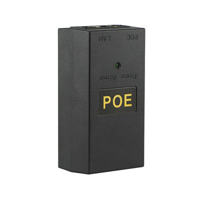 Inyector de 48V POE con 2 puertos Ethernet 10/100/1000Mbps