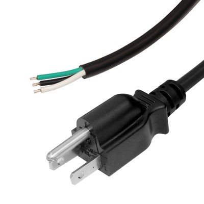 Desmontado y enlatado a NEMA 515P 3pin Cordón eléctrico para electrodomésticos