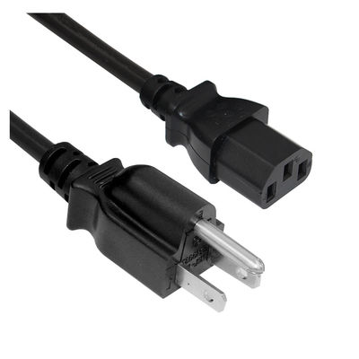 Largo a medida 1m Cable de alimentación eléctrica 60w 3 pin Cable de alimentación de computadora portátil