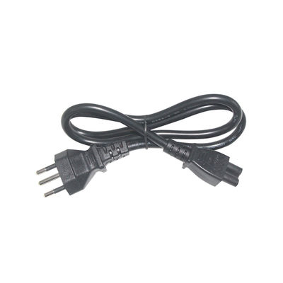 Conector IEC C13 Cordón de alimentación brasileño Brasil Cable de alimentación de 3 pines 100v-240v