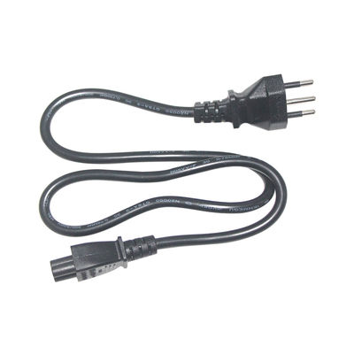 Conector IEC C13 Cordón de alimentación brasileño Brasil Cable de alimentación de 3 pines 100v-240v