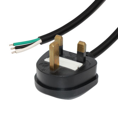 IP11 Cable de alimentación de electrodomésticos 0.5m con 3 núcleos H05VV-F 3*0.75/1.0/1.5mm2