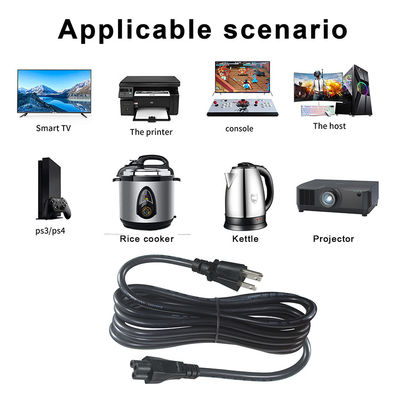 NEMA5-15P a C5 Cordón de alimentación retráctil de 1,8 m para cocina de arroz