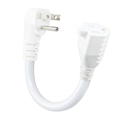 US 5-15p a Nema 5-15r Conector femenino de cable de alimentación eléctrica para PC 1FT 2FT