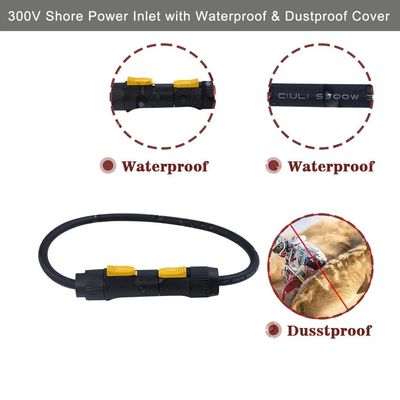 Cable PowerCon True1 masculino a femenino 20A para seguridad y seguridad para la luz del escenario