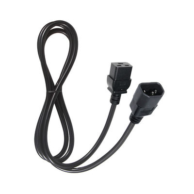 16 Amp AC Cable de energía industrial C14 Plug VDE Cordón de energía 15A 250V 14AWG