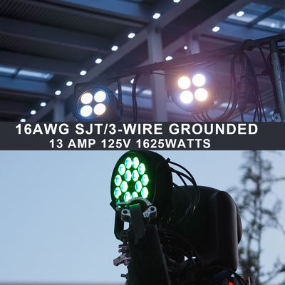 SJT SJTW Extensión de cable 3Pin USA Cordón de alimentación 3M con conector US a PowerCON