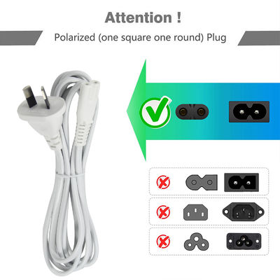 Figura 8 de la norma ROHS 2 puntas C7 cable de alimentación eléctrica 2pin Ps5 cable de alimentación