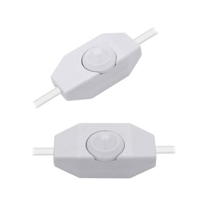 Portador de lámpara de sal E27 Cordón de alimentación eléctrica con 6 pies H03VVH2-F 0.75mm/2C Reino Unido 3 pin Plug