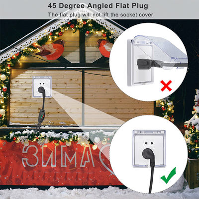 15A/125V enchufe plano en línea 1 línea principal 2 Sub Nema 515P 3Pin Y tipo splitter cable de alimentación con interruptor