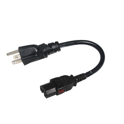 Nos está bloqueando enchufe al C15 Cable de alimentación del ordenador de escritorio 16AWG- 18AWG