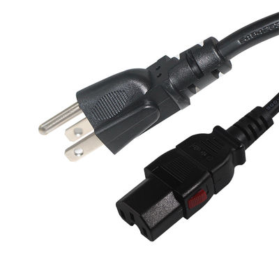 Nos está bloqueando enchufe al C15 Cable de alimentación del ordenador de escritorio 16AWG- 18AWG