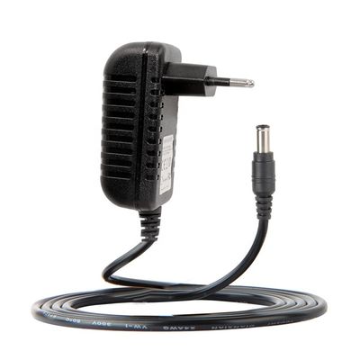 Adaptador de alimentación UE de 12V 2A con enchufe CC de 5,5x2,1 mm
