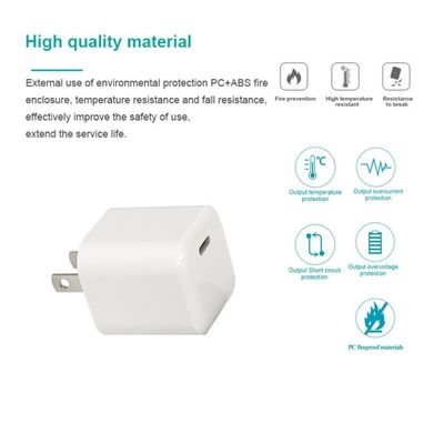 Molde privado 30W QC3.0 45W 15V 3A PSE Viaje rápido 12V 5V KC 9V 20V Adaptador 36W PD 3.0 Cargador para viajes