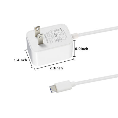 OEM/ODM Puede ser América Enchufe Adaptador de fuente de alimentación USB Adaptador de conmutación 12V Tipo C Cargador rápido 5V 2A