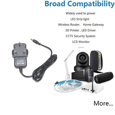 1A Adaptador DVR ajustable de 3-12V DC 12V 2A Salida Adaptador de energía de conmutación AC-DC para CCTV