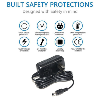 1A Adaptador DVR ajustable de 3-12V DC 12V 2A Salida Adaptador de energía de conmutación AC-DC para CCTV