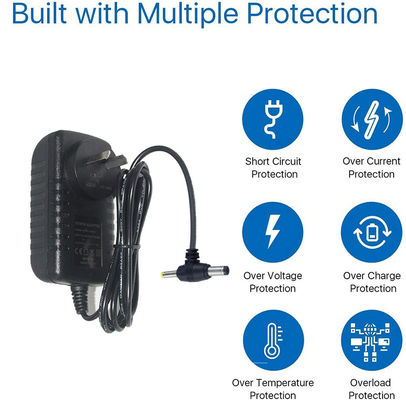 OEM Dual DC 2.1Mm 2.5Mm 12V fuente de alimentación AC Adaptador Eu Us Uk Au Plug