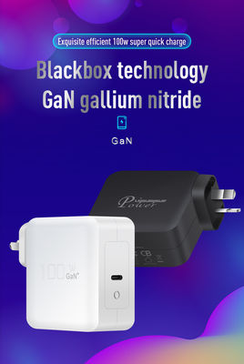 100W Mini Alta Potencia AU SAA QC3.0 4.0 Usb Tipo C Tipo C Pd Gan Cargador de teléfono de pared para QC4.0