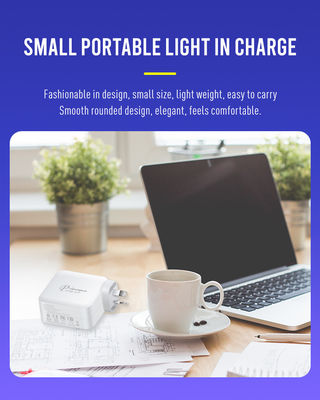100W Mini Alta Potencia AU SAA QC3.0 4.0 Usb Tipo C Tipo C Pd Gan Cargador de teléfono de pared para QC4.0