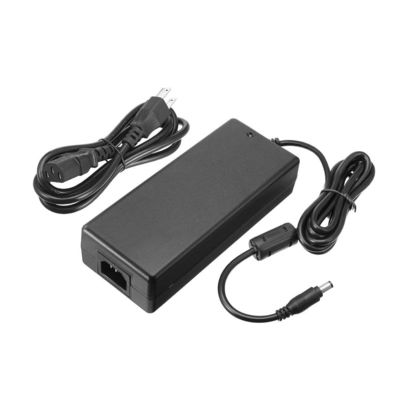 DC48V 3500mA 5.5*2.1mm Adaptador de fuente de alimentación de escritorio con enchufe DC de ángulo