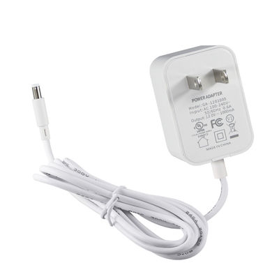 Adaptador de fuente de alimentación de escritorio de 19 V negro ajustable AC/DC 2a certificado por la FCC