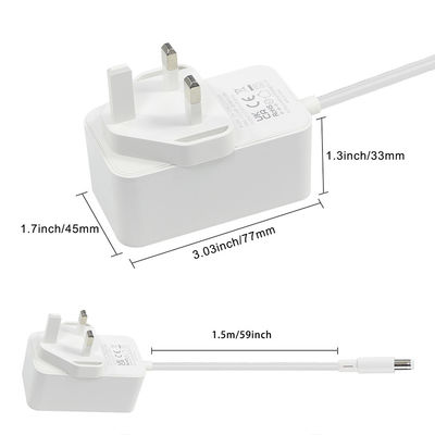 Adaptador de alimentación de 12V 2A UK Enchufe para niños Coches eléctricos DC Jack 5.5x2.1mm