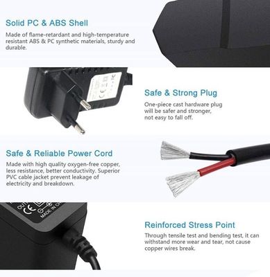 Adaptador de alimentación UE de 6V 1A con protección contra cortocircuito