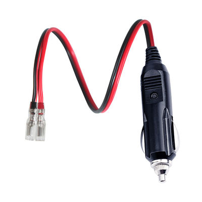 Fusible 15A con luz LED para automóviles, encendedor de cigarrillos, cable de extensión de extremo