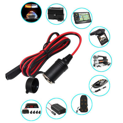 Cable de batería solar de baja tensión, enchufe para encendedor de cigarros y cable de extensión de carga SAE