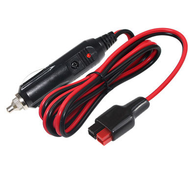 Cable de energía solar encendedor de cigarrillos macho a 15A Anderson enchufe panel solar cable de alimentación