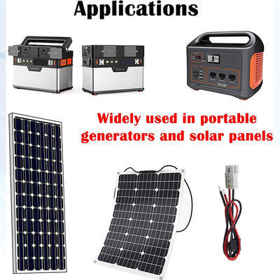 OEM Cable de batería solar 50A ANDERSONS para el extremo abierto despojado y enlatado