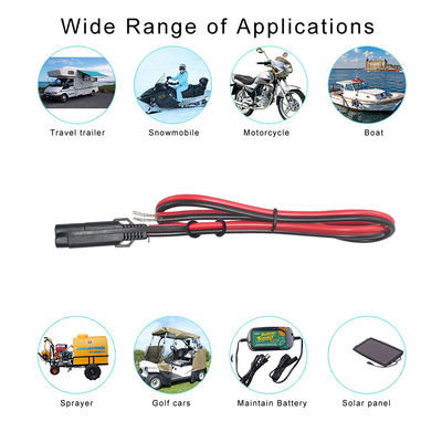 Cable solar estañado SAE de 18/16 AWG a 12V para uso industrial
