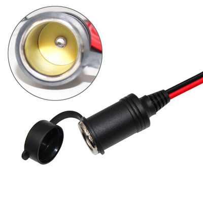 RoHS 24V 2468 18AWG con 2 en 1 Cable de encendedor de cigarrillos para automóviles macho a conector femenino