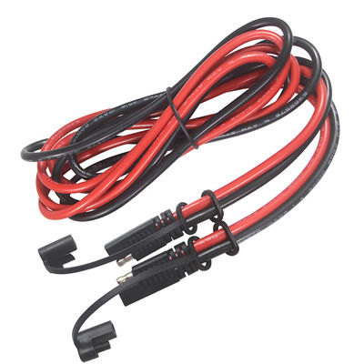 12V 24V SAE 2Pin Cable de energía solar de desconexión rápida con conector de liberación con chaqueta de PVC