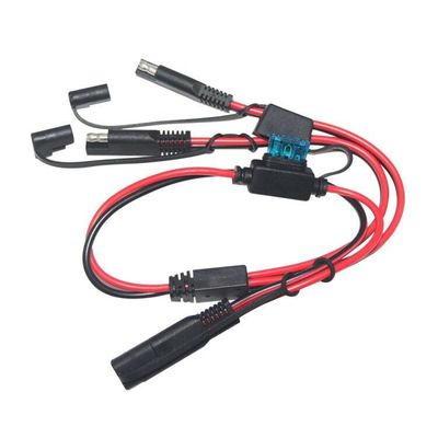 12V 24V SAE 2Pin Cable de energía solar de desconexión rápida con conector de liberación con chaqueta de PVC