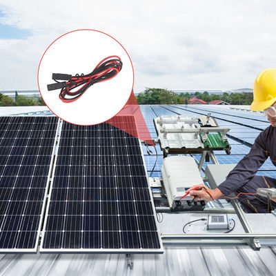 12V 24V SAE 2Pin Cable de energía solar de desconexión rápida con conector de liberación con chaqueta de PVC