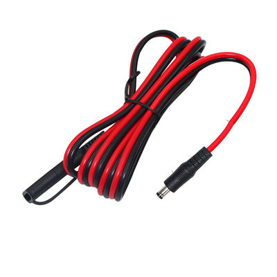 SAE a DC 5521 Adaptador coaxial Cable de energía solar de 10 pies de liberación rápida Desconectar